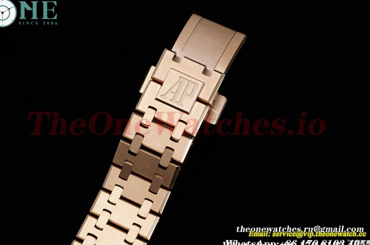 Qtz 33mm JJF Diamond White RG Swiss Ladies Oak Royal RG 0302